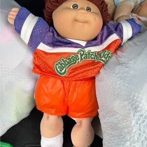 Orange & Purple Sports Outfit Cabbage Patch doll Vintage